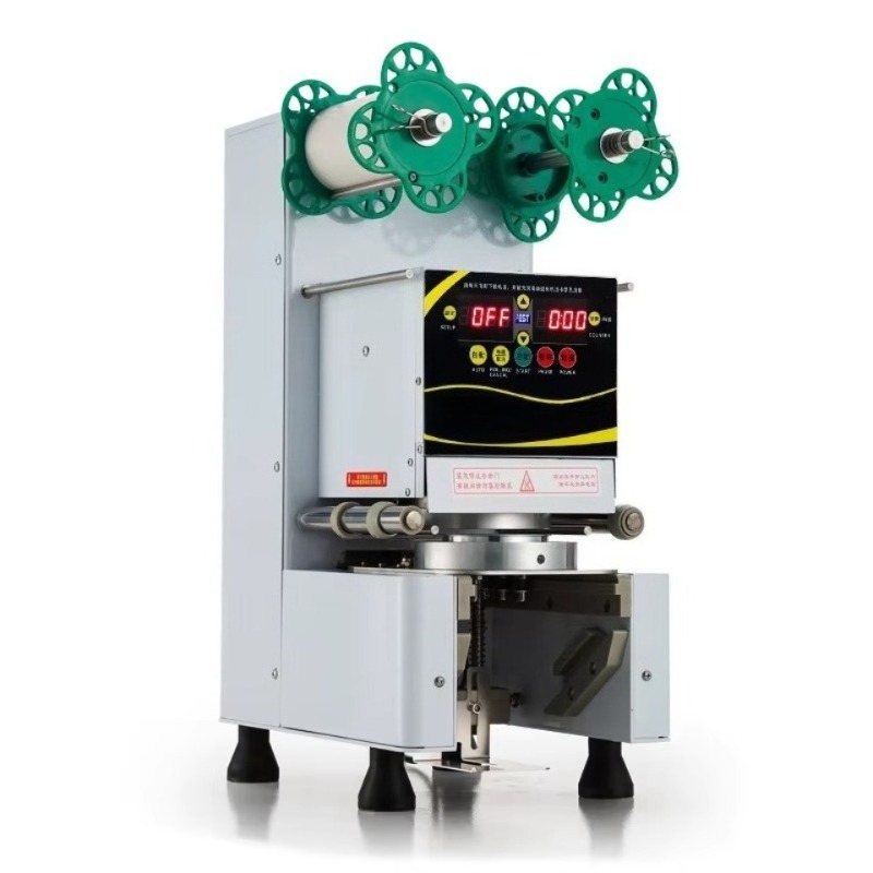 Coffee Tea With Milk - Máquina automática de selagem de copos