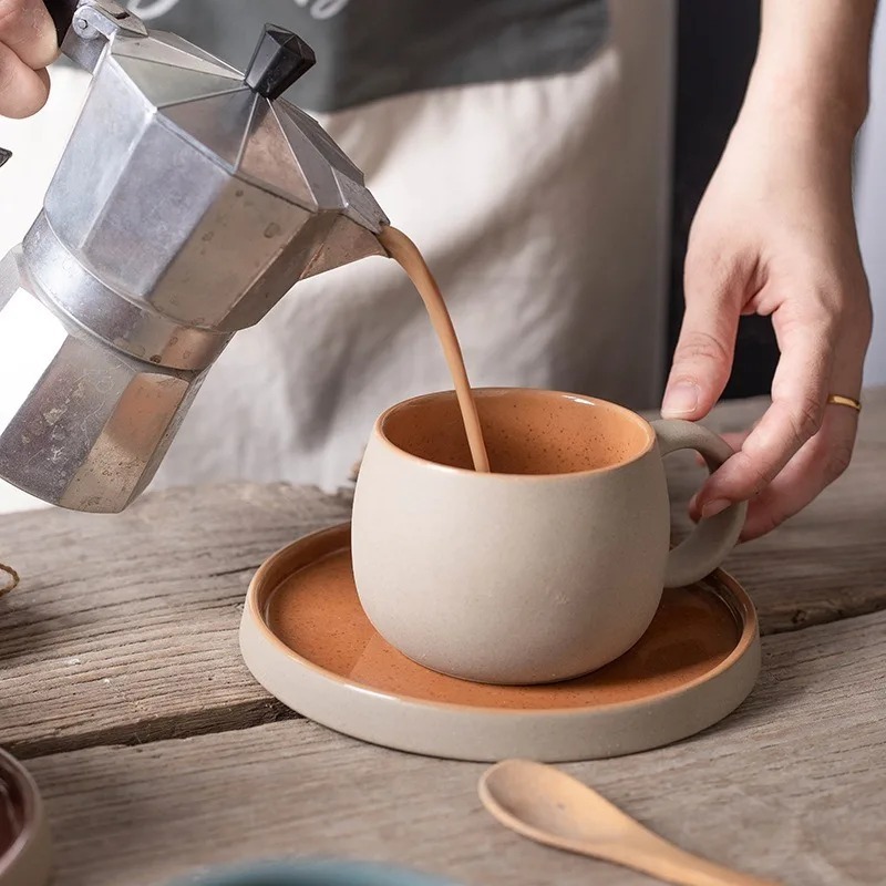 Coffee Tea And Sugar Set - Conjunto de xícara de café de