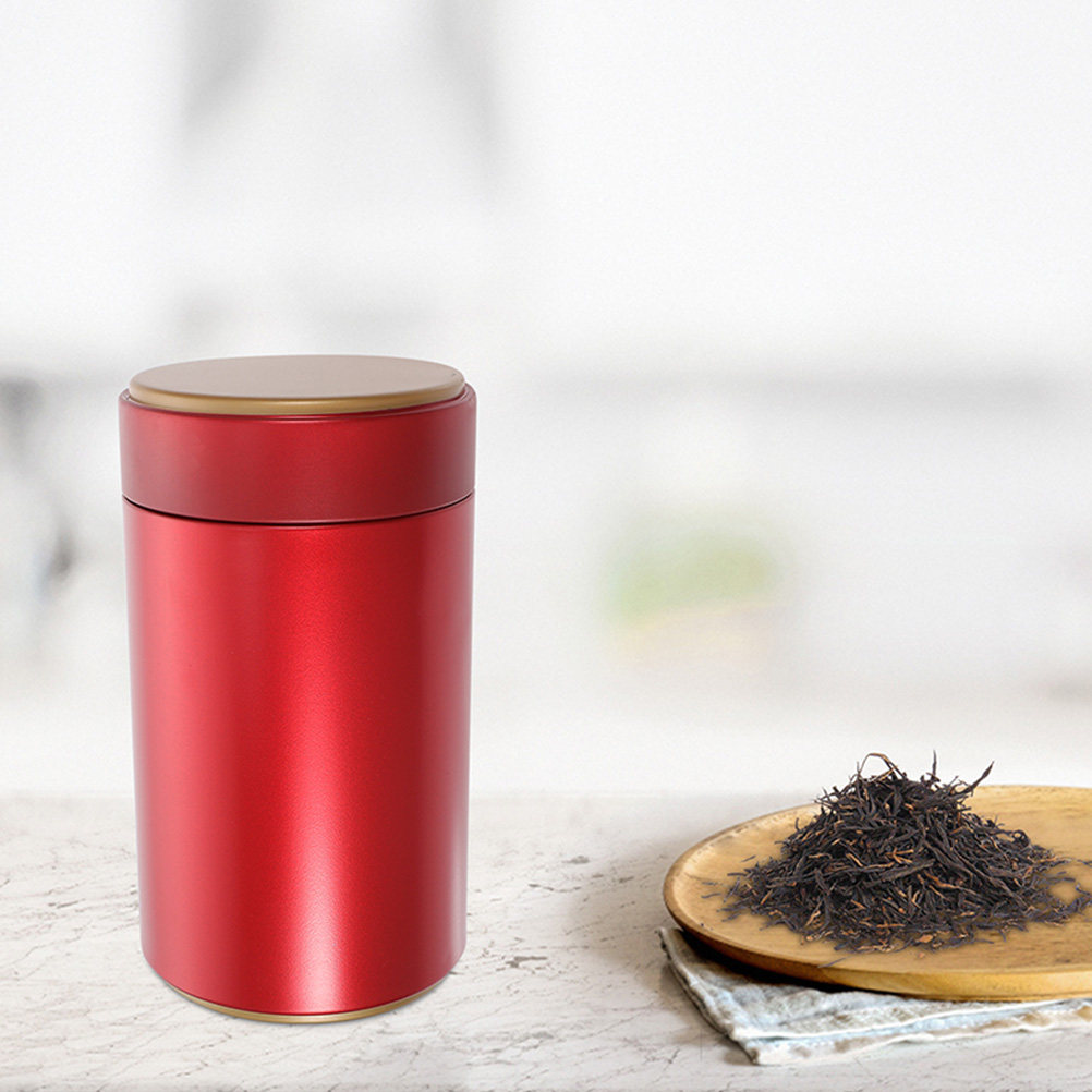 Coffee Tea Sugar - 6 unidades de potes de metal