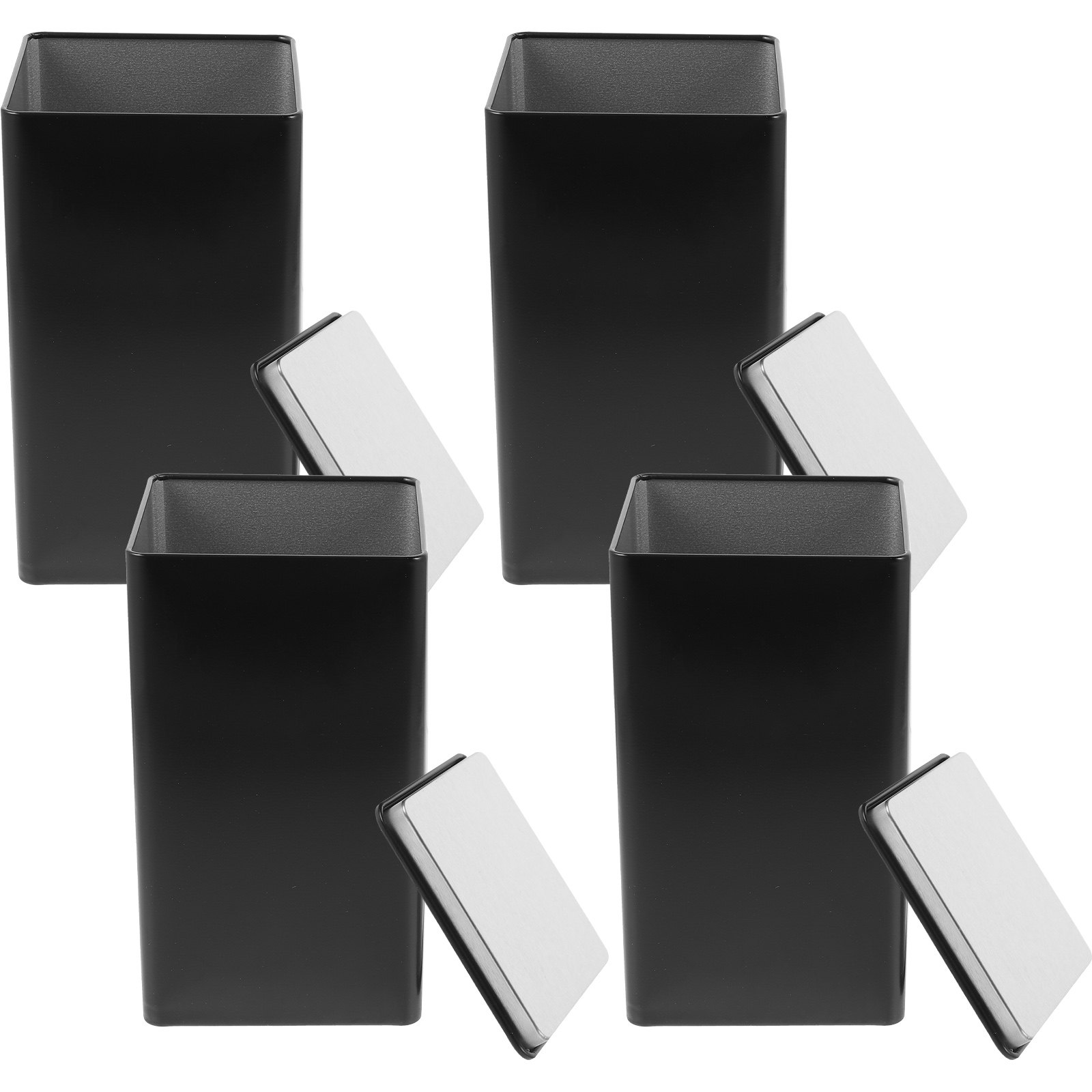 4 Potes de Armazenamento com B - Coffee Tea Sugar avaliação e preço